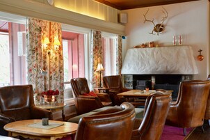 Sala de estar en el lobby