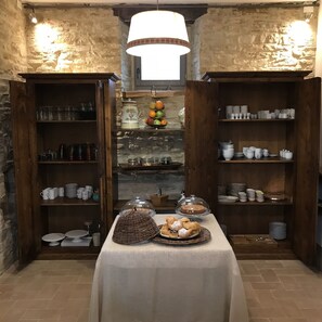 Coin petit déjeuner