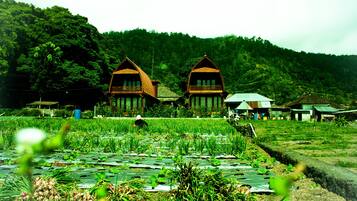 Façade de l’hébergement