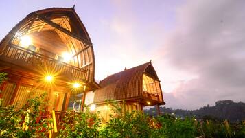 Front of property – evening/night