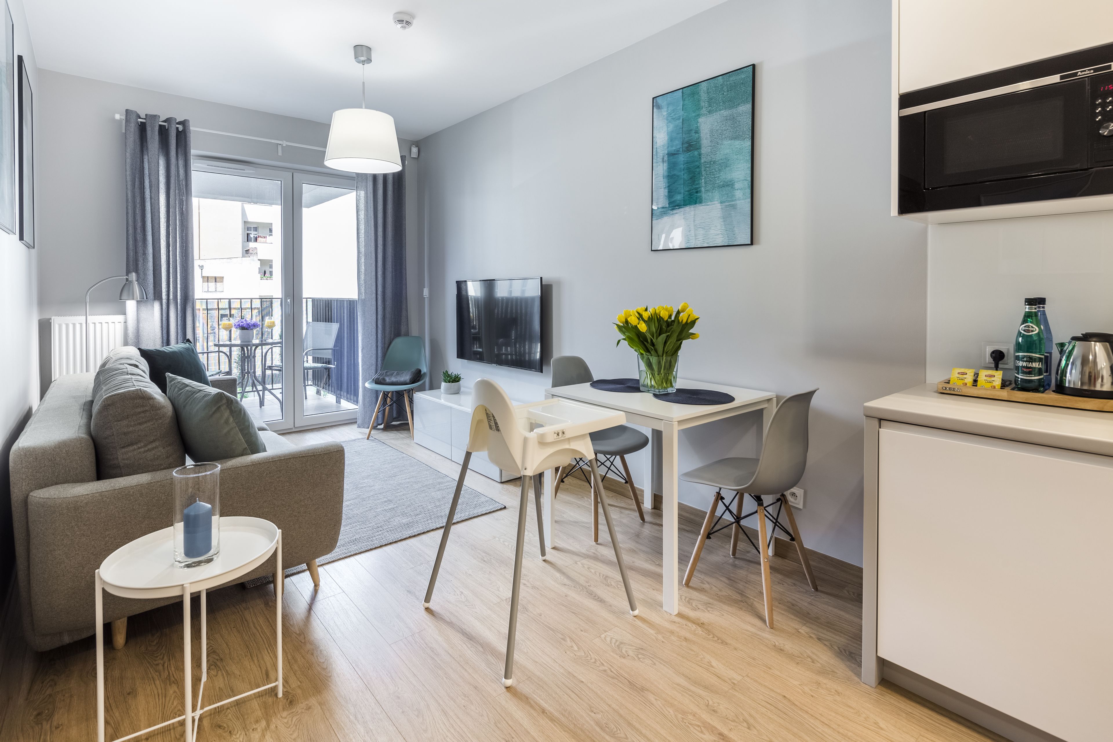 deluxe apartment, balcony | 1 bedroom, egyptian cotton sheets, premium bedding, down duvets