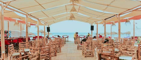 Private beach nearby