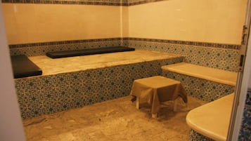 Sauna, baño de vapor, exfoliaciones corporales y talasoterapia