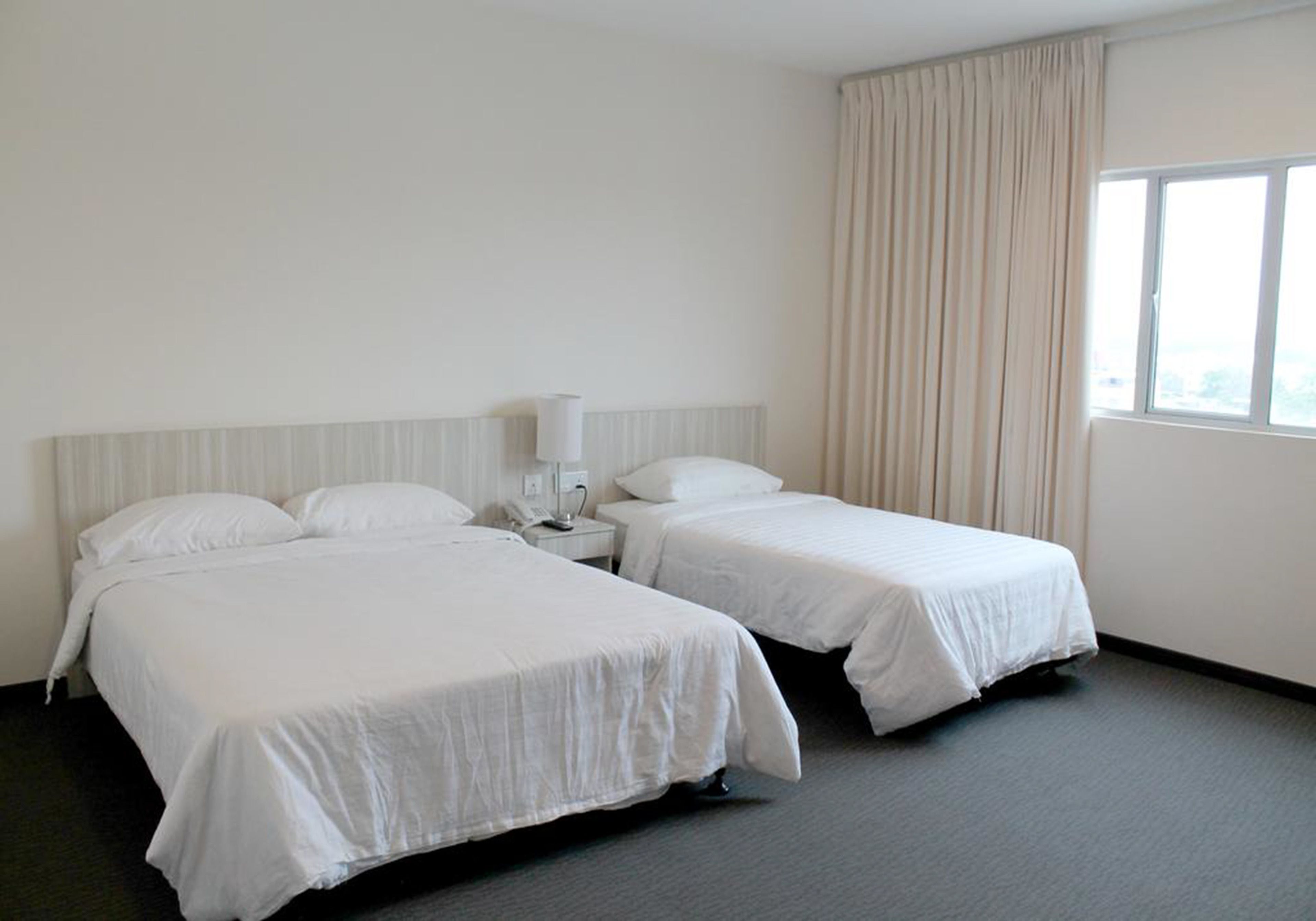 desk, blackout curtains, rollaway beds, free wifi