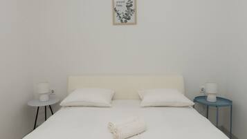 Leilighet, 2 soverom | Skrivebord, strykejern/-brett og barnesenger (inkludert)