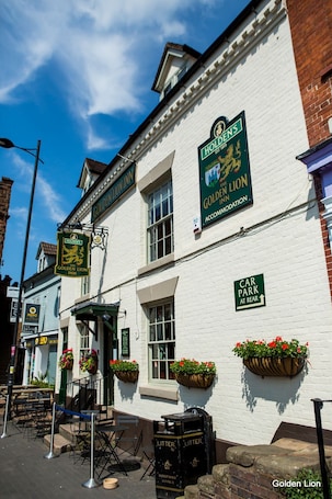 Exterior. The Golden Lion Inn