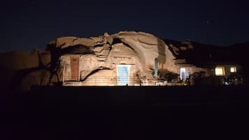 Fassade der Unterkunft