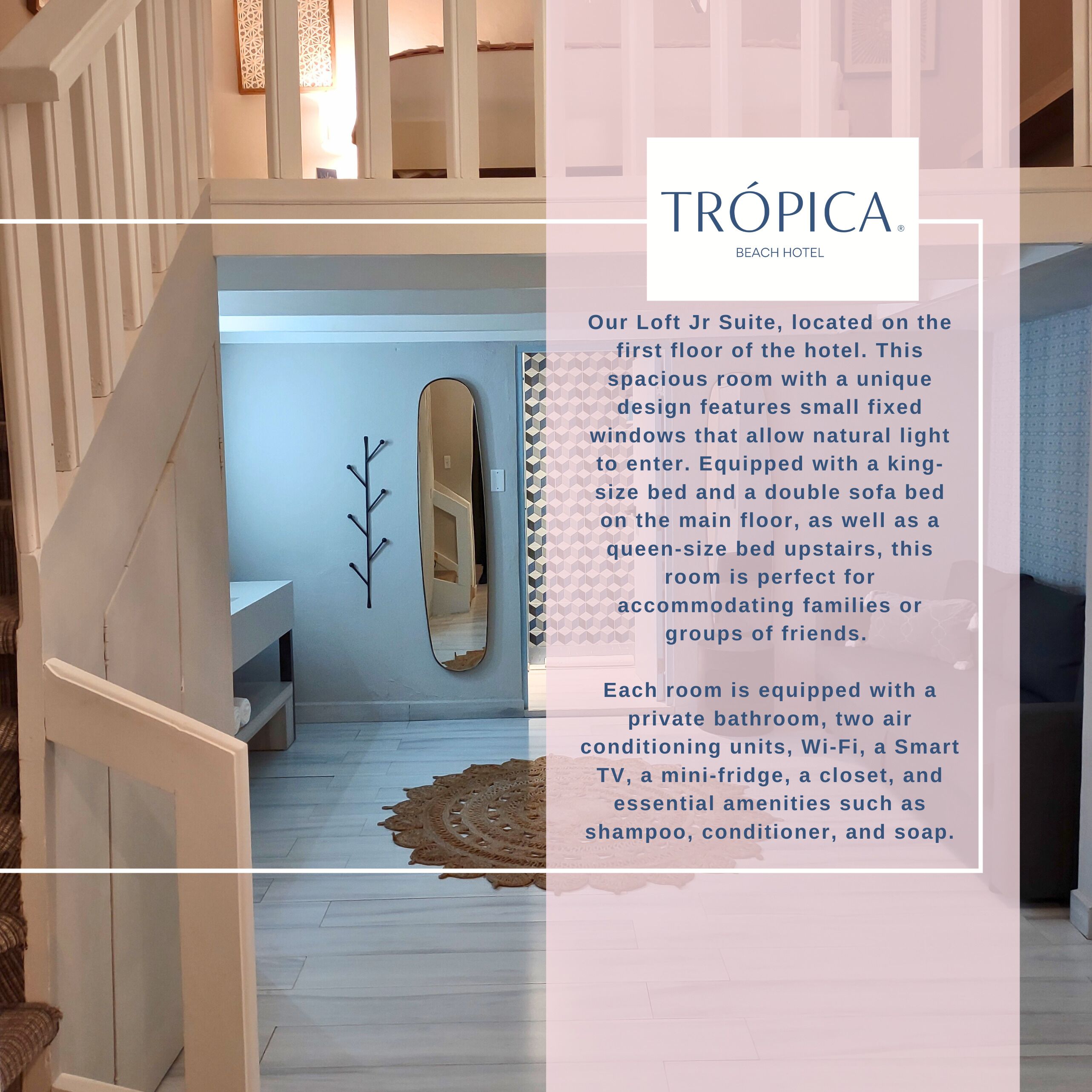 junior loft | 1 bedroom, premium bedding, pillow-top beds, individually decorated