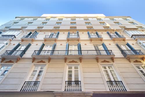 Fassade der Unterkunft