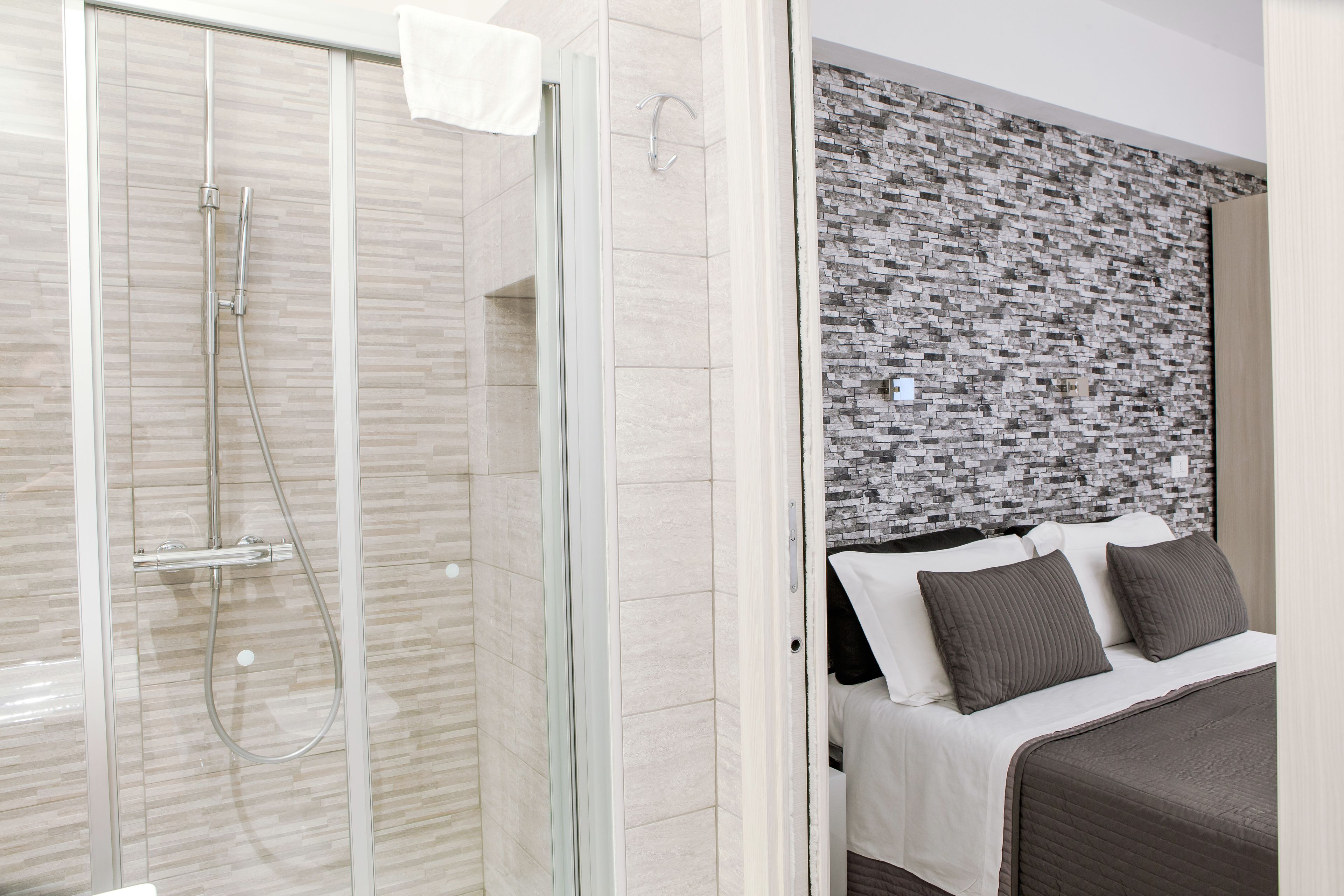 Zimmer, eigenes Bad (Mappamondo) | Badezimmer