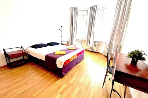 Comfort Apartment, City View | 2 bedrooms, laptop workspace, soundproofing, iron/ironing board