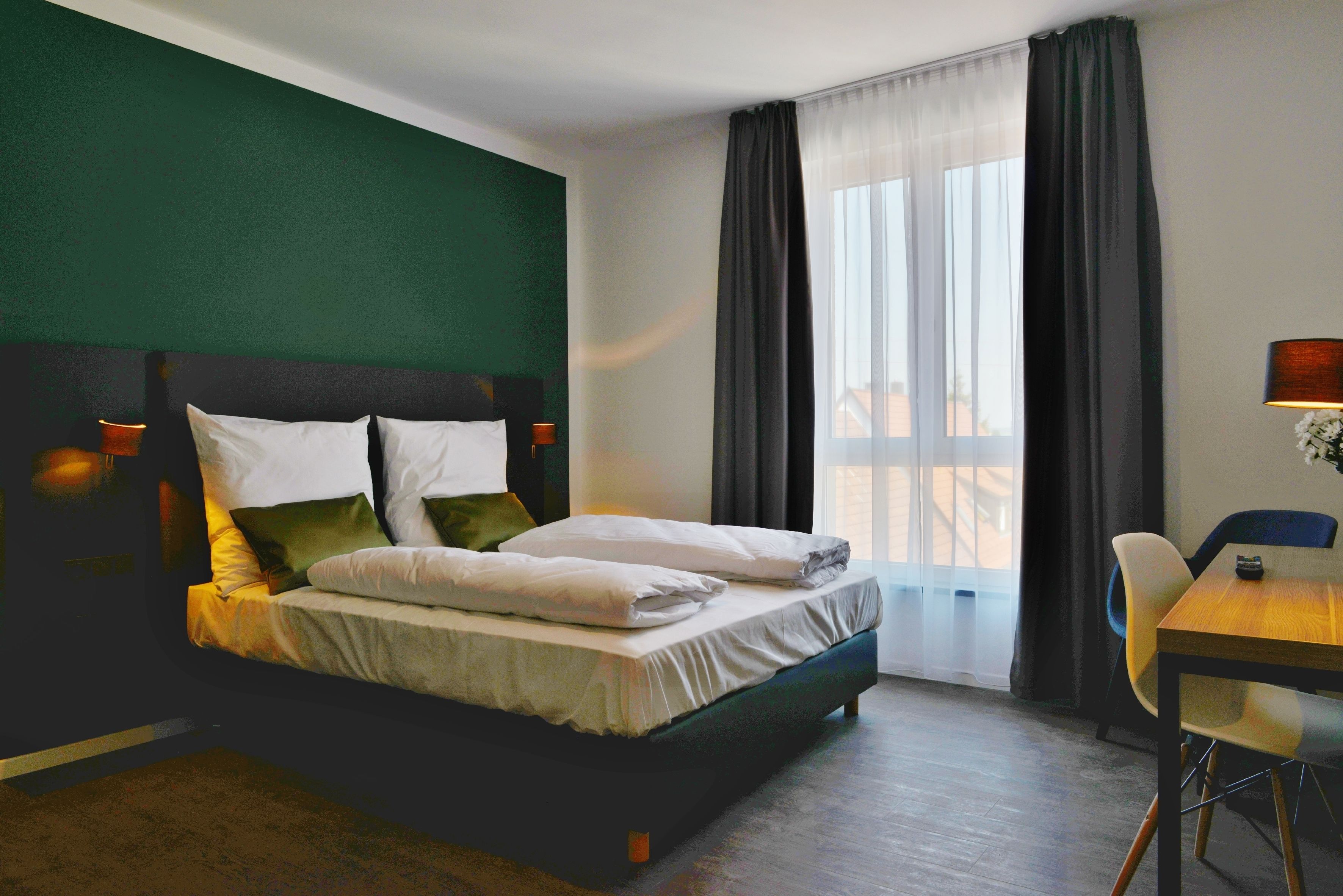 double room, 1 queen bed, balcony | in-room safe, desk, blackout curtains, free wifi