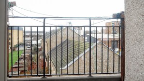 Chambre Double, 1 lit double | Vue depuis le balcon