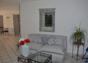 Sitteområde i lobbyen