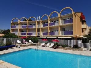 Fassade der Unterkunft