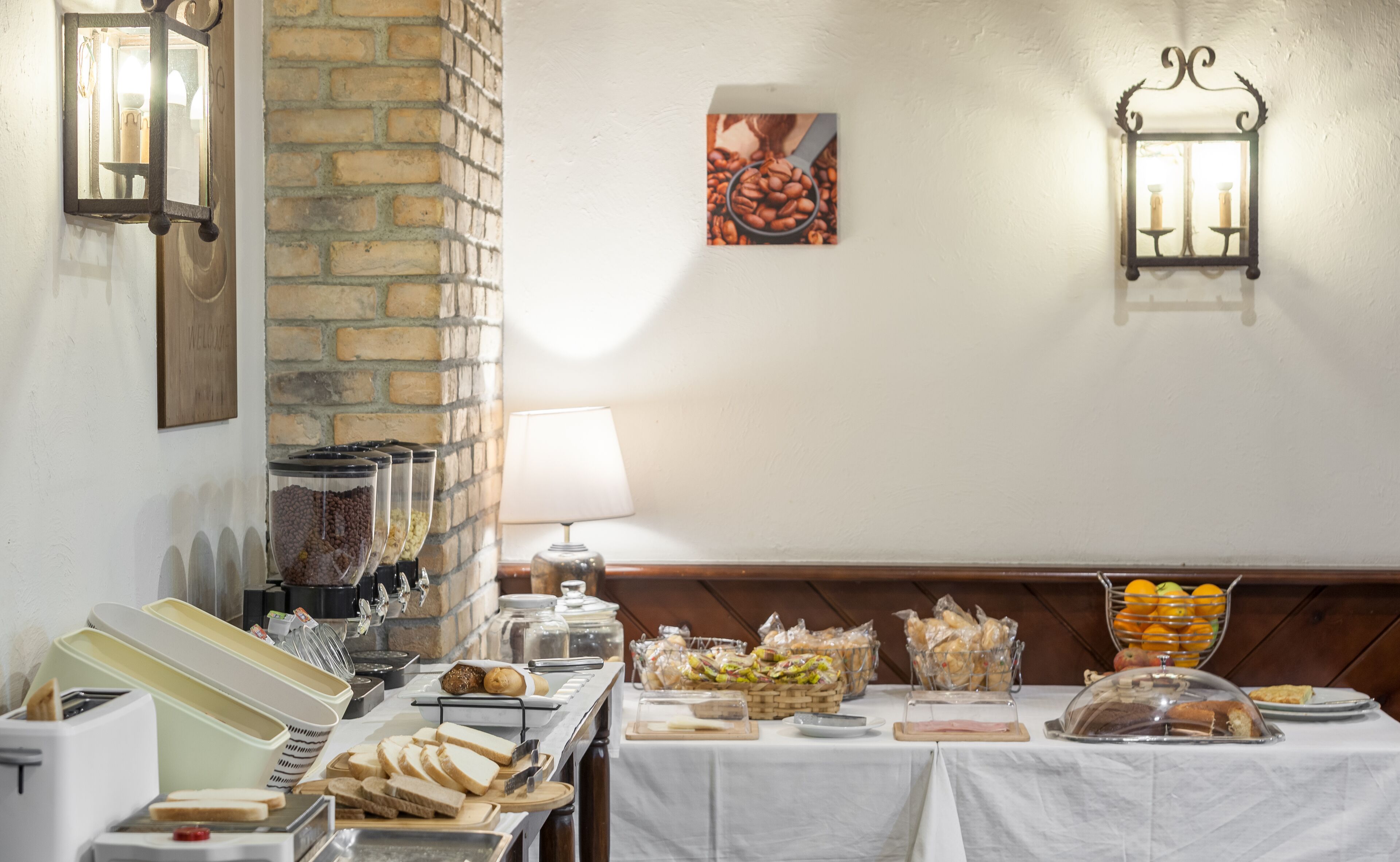 daily buffet breakfast (eur 4.50 per person)