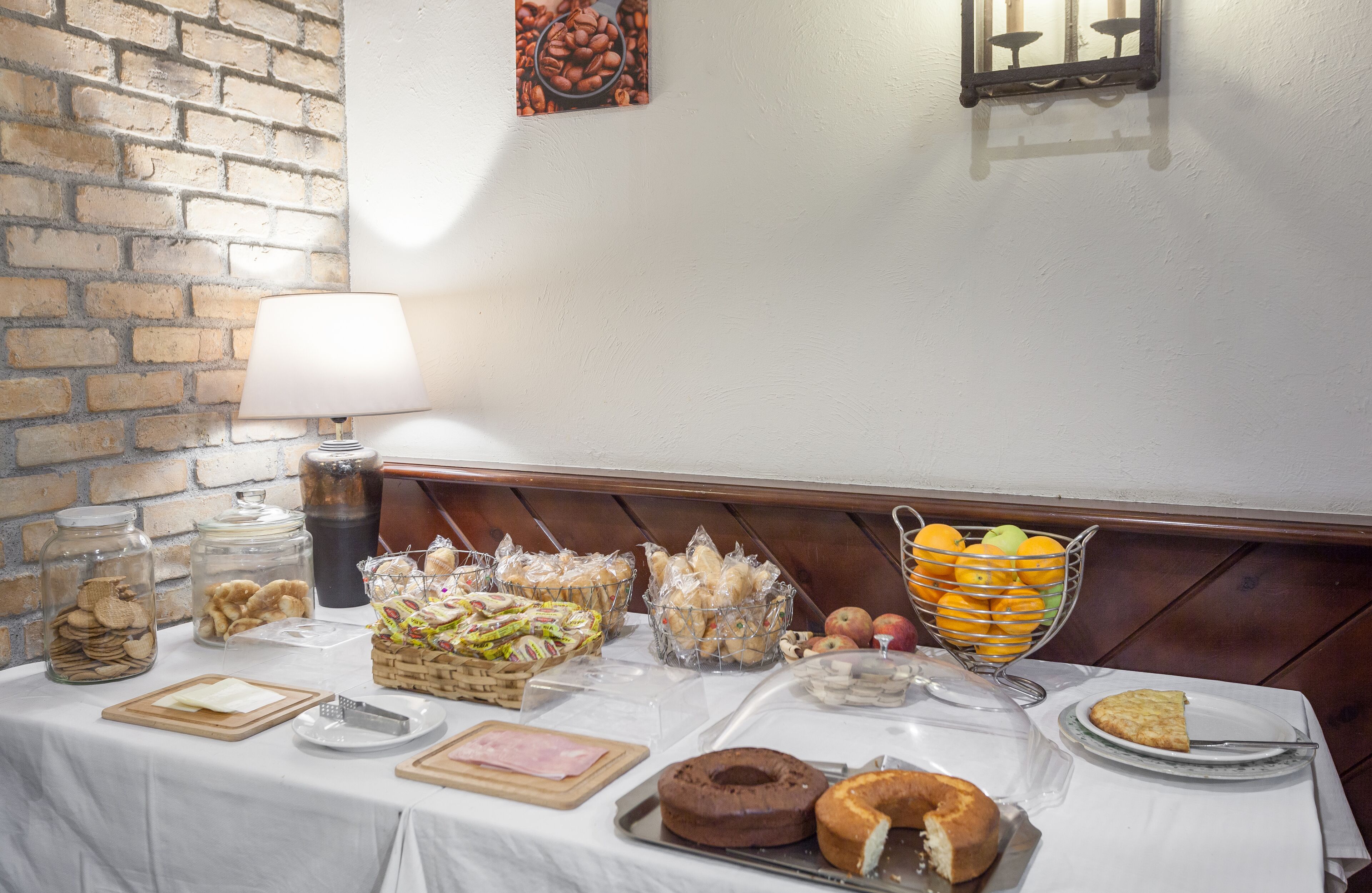 daily buffet breakfast (eur 4.50 per person)