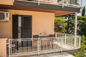 Family Room, Sea View | Balcony