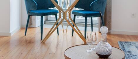 Apartment, 1 Bedroom | Living room | Flat-screen TV