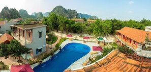 Aerial view - Tam Coc Lavender Homestay (Hoa Lu)