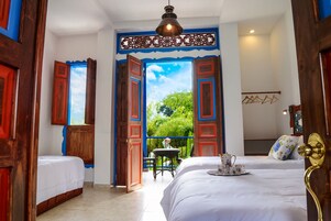 华丽三人房, 无烟房 | 熨斗/熨板、免费 WiFi、床单、轮椅无障碍