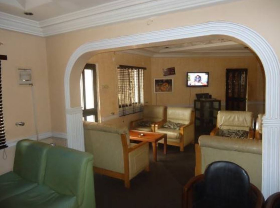 Zona de estar del vestíbulo