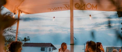 Terrasse sur le toit