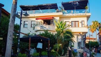 Fassade der Unterkunft