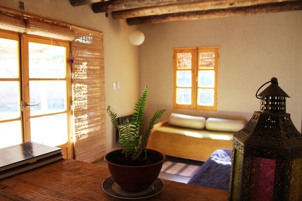 樓中樓客房, 花園景觀 | 起居區