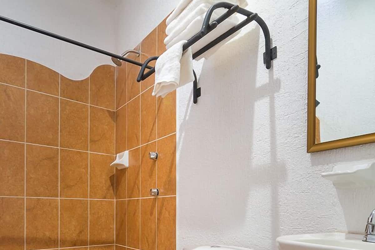 Habitación individual Deluxe | Baño | Regadera, amenidades de baño gratuitas, toallas