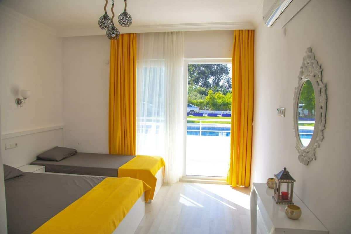 1 slaapkamer, luxe beddengoed, bedden met traagschuimmatras