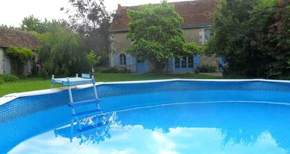 Grande maison familiale pour petits et grands au grand calme en Sud Touraine