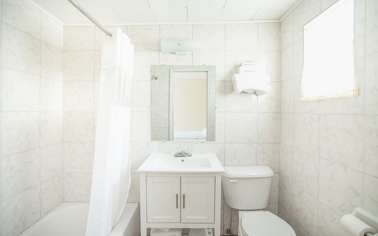 淋浴/浴缸二合一、肥皂、洗髮精、衛生紙