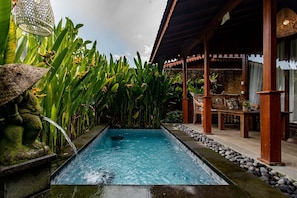 Premier-Villa, 1 Schlafzimmer, eigener Pool (One Bedroom with Private Pool) | Eigener Pool