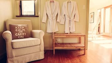 The Mezzanine | Pillowtop beds, individually decorated, laptop workspace, soundproofing
