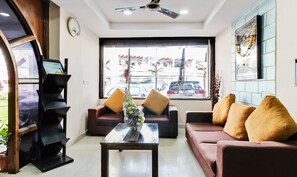 Sala de estar en el lobby