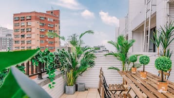 Terraza en la azotea
