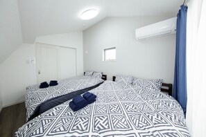 3 habitaciones, escritorio, wifi gratis y ropa de cama 