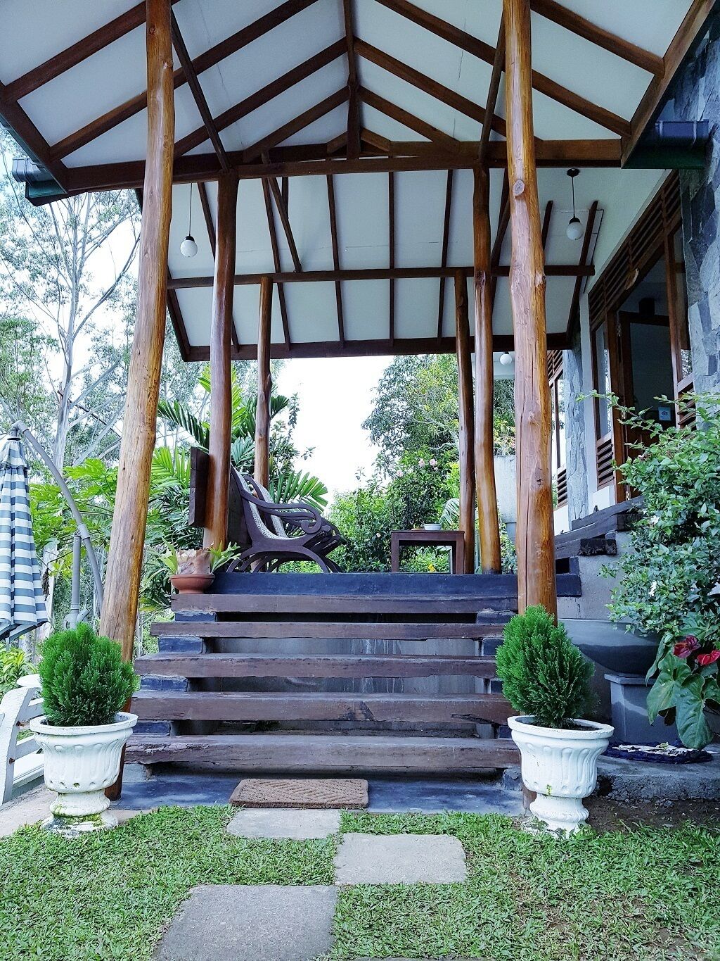 Entrada de la propiedad