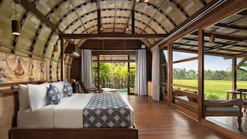 Villa with private pool | ๋ฏธ๋๋ฐ, ๊ฐ์ค ๋ด ๊ธ๊ณ , ๋ฌด๋ฃ WiFi, ์นจ๋ ์ํธ