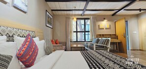 Chambre Premium | Literie de qualité supérieure, rideaux occultants