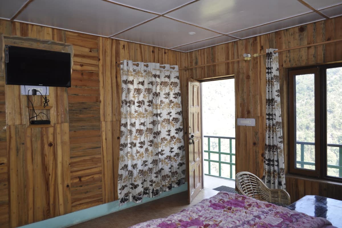 Appartement Duplex Deluxe, 1 lit double, non-fumeurs, vue colline | Lits pliants/supplémentaires