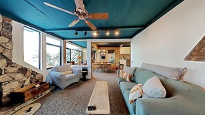 Living room - Spacious 2 BR Units at 1849 Condos with FREE Pool, Parking & Wifi (Mammoth Lakes)