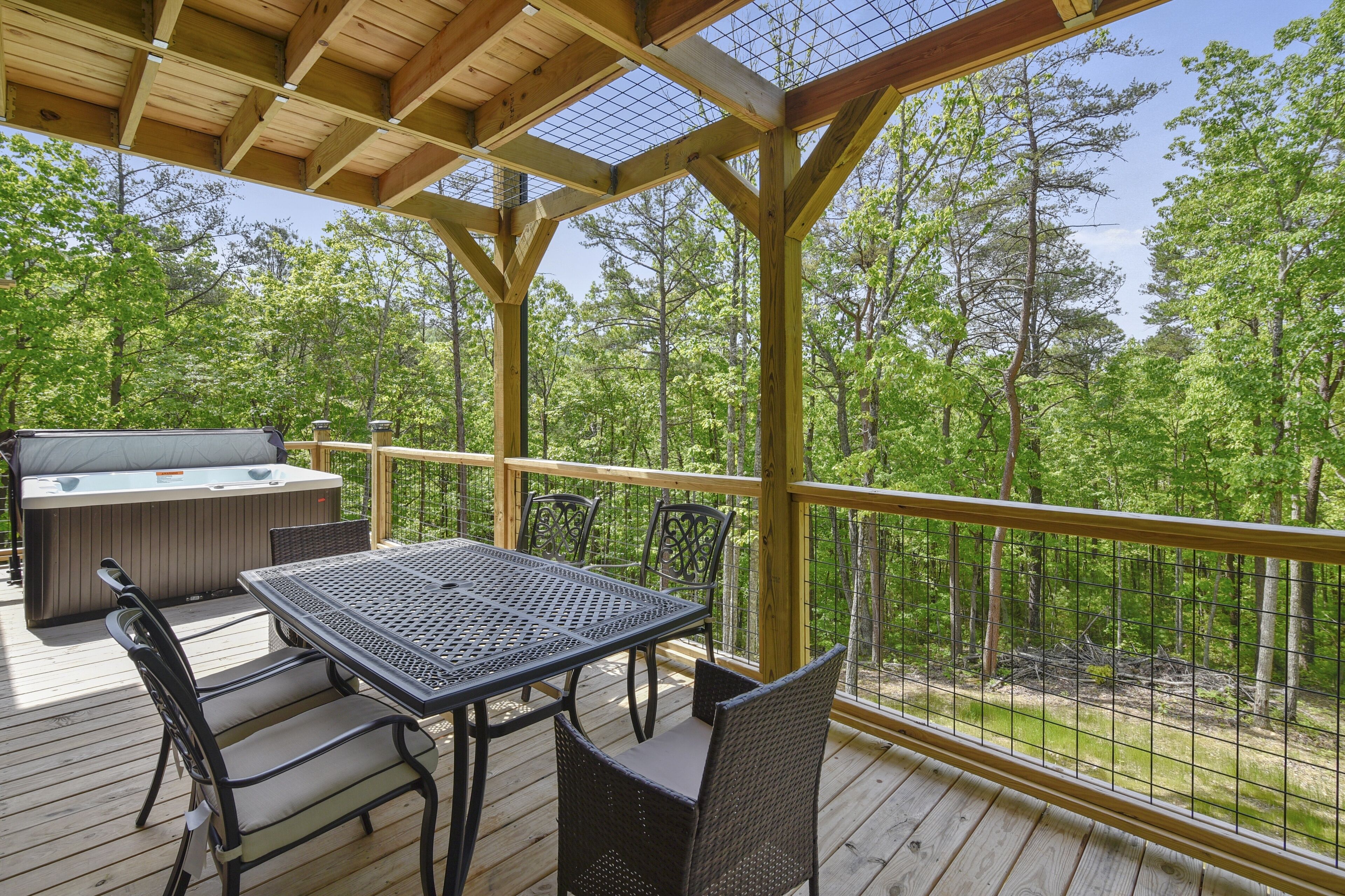 Cabin, 4 Bedrooms | Balcony