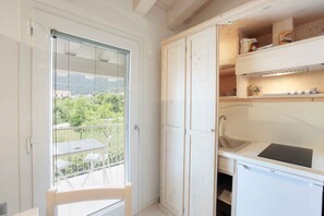 Superior Apartment, 1 Queen Bed with Sofa bed, Mountain View | Private kitchenette
