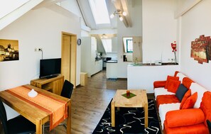 Apartamento conforto | Área de estar | Pisos aquecidos