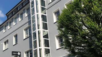 Fassade der Unterkunft