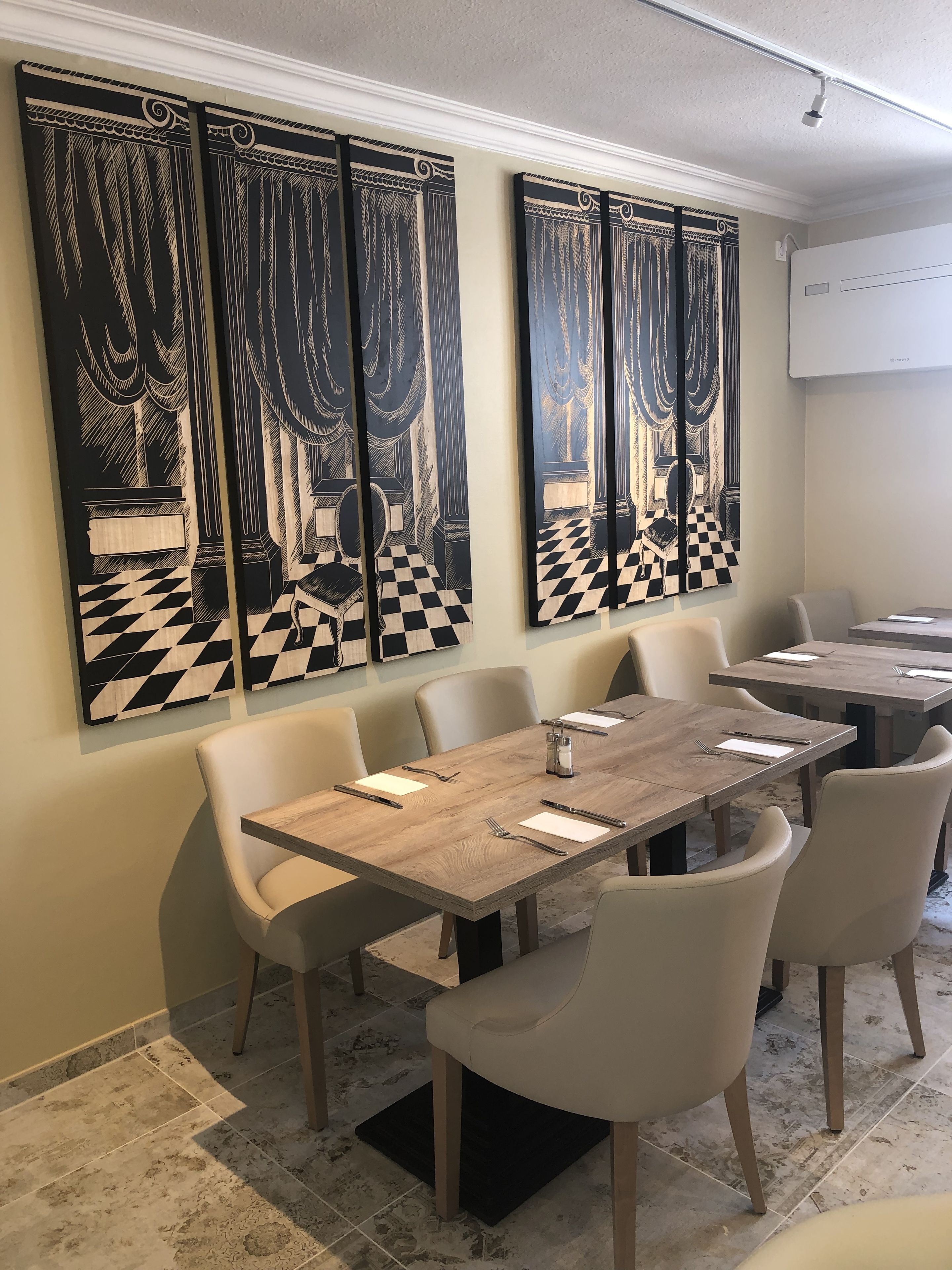 daily buffet breakfast (eur 17 per person)