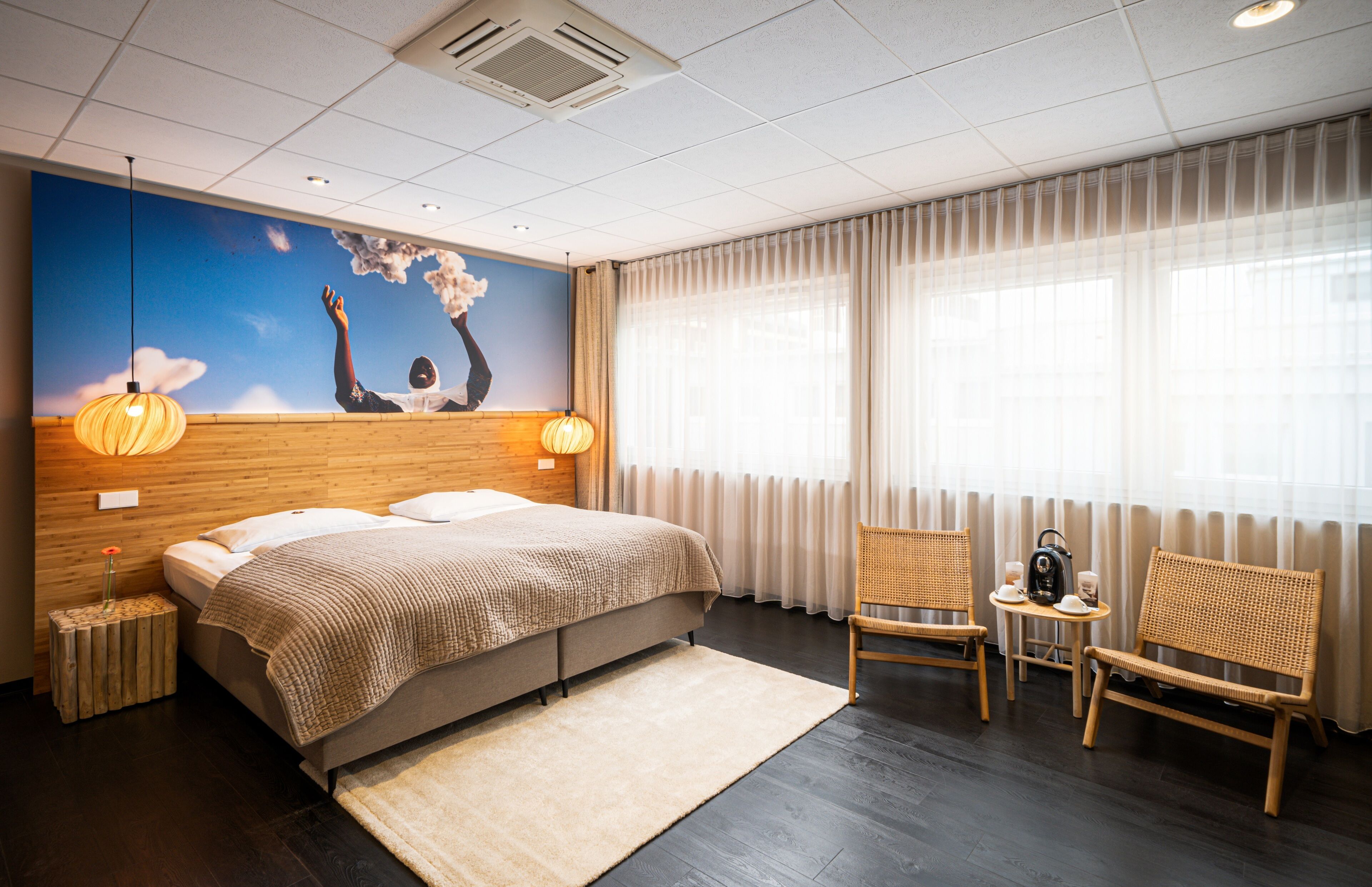 standard double room (herzhaft) | 1 bedroom, desk, free wifi, bed sheets