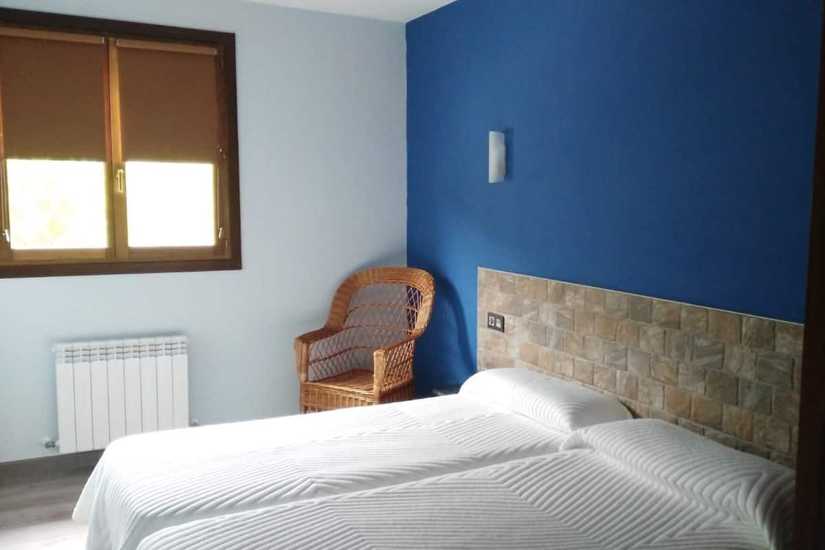 Zweibettzimmer, Bergblick
